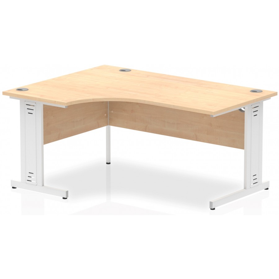 Rayleigh Cable Managed Corner Office Desk